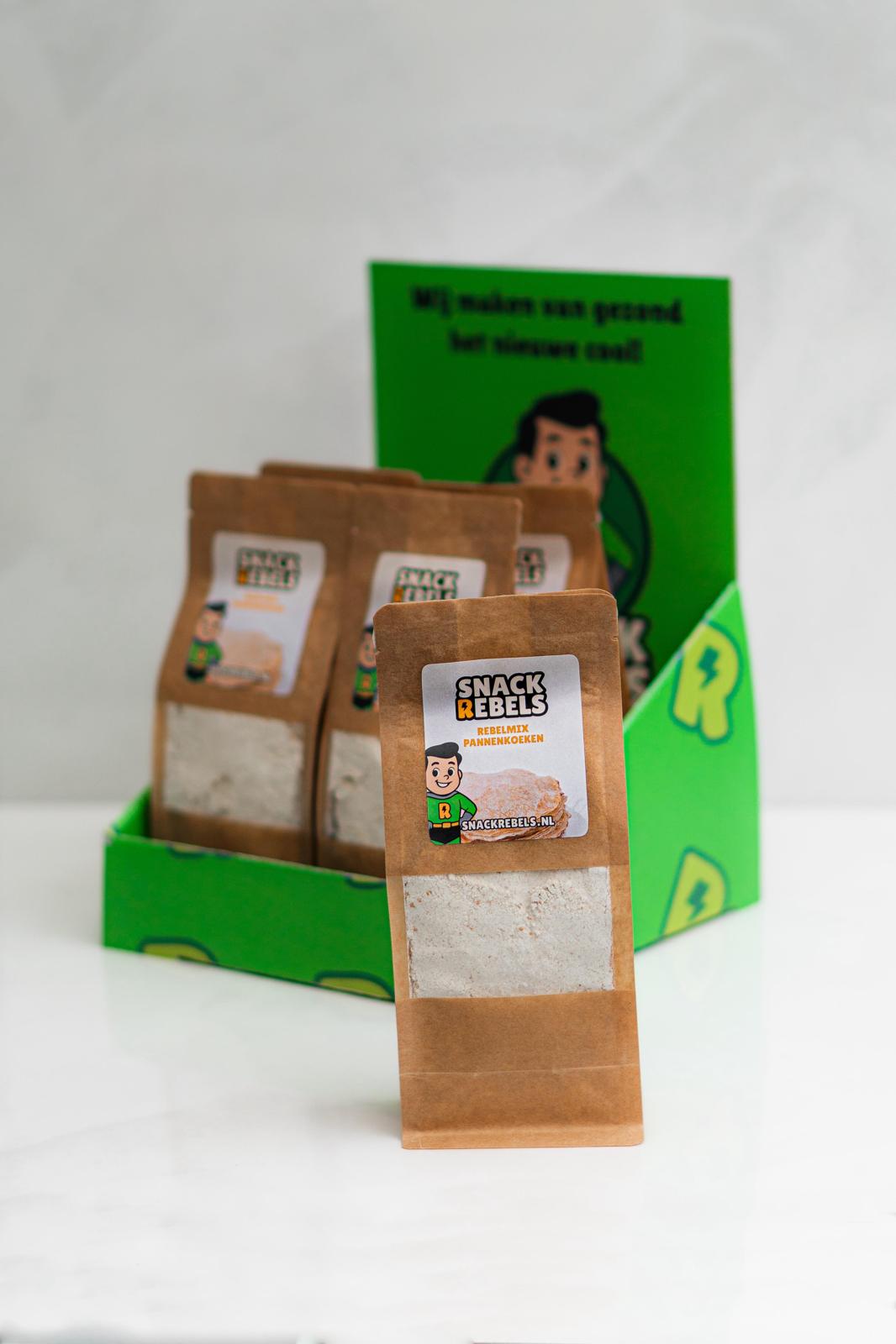 Snack Rebels Rebelmix bij een verkooppunt
